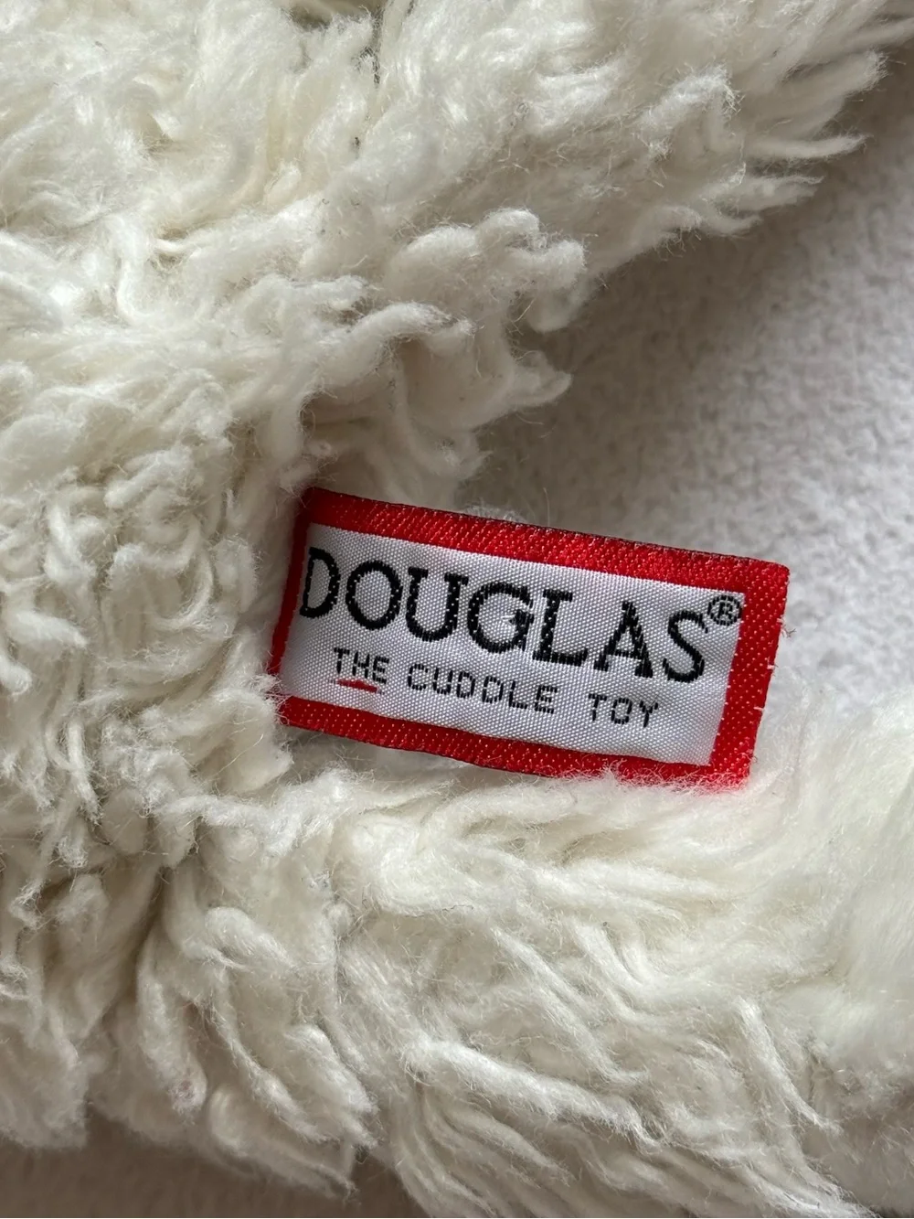 Vintage Douglas Arctic Fox Plush White Cuddle Toy Stuffed Animal 9” Soft Floppy